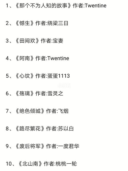 有没有好看的虐文言情小说