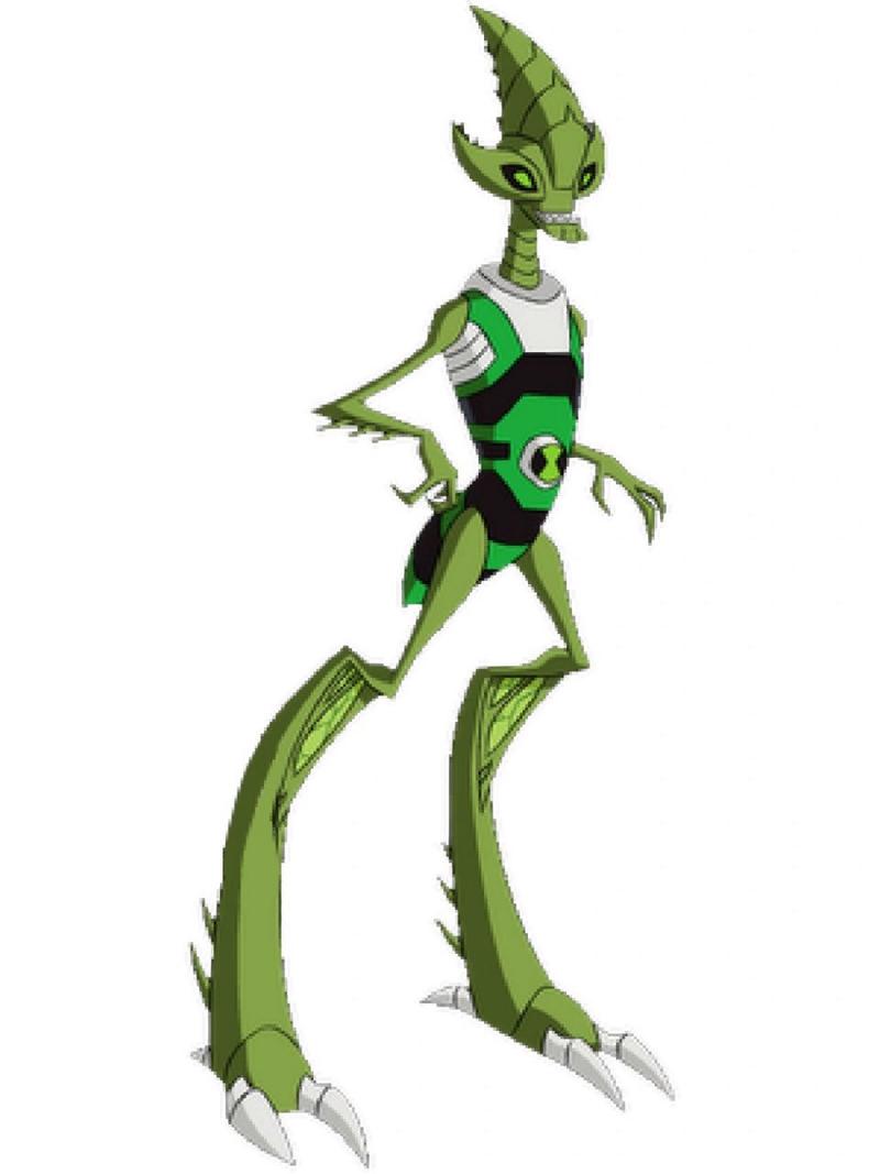 BEN10的10个小班变的外星怪兽分别是什么