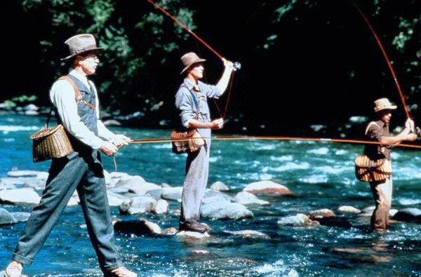 谁有《a river runs through it》(大河之恋)的英文剧情介绍?