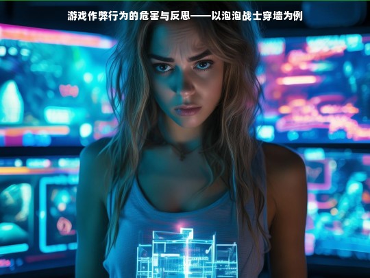 游戏作弊行为的危害与反思——以泡泡战士穿墙为例