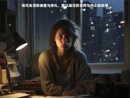 现代生活的疲惫与挣扎，夜以继日的辛劳与内心的抗争