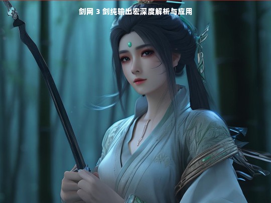 剑网 3 剑纯输出宏深度解析与应用