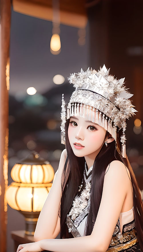剑网 3 之青灵竹，灵动诗意的江湖元素