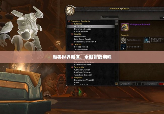 魔兽世界新区，全新冒险启程