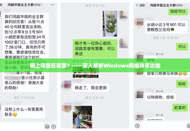 网上邻居在哪里？——深入解析Windows网络共享功能