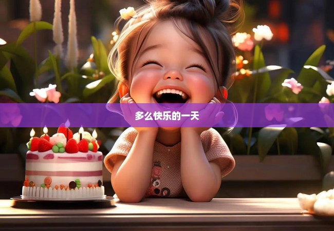 多么快乐的一天