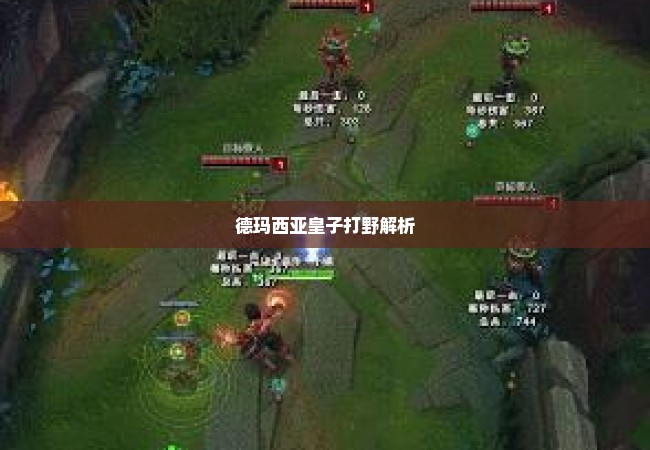 德玛西亚皇子打野解析