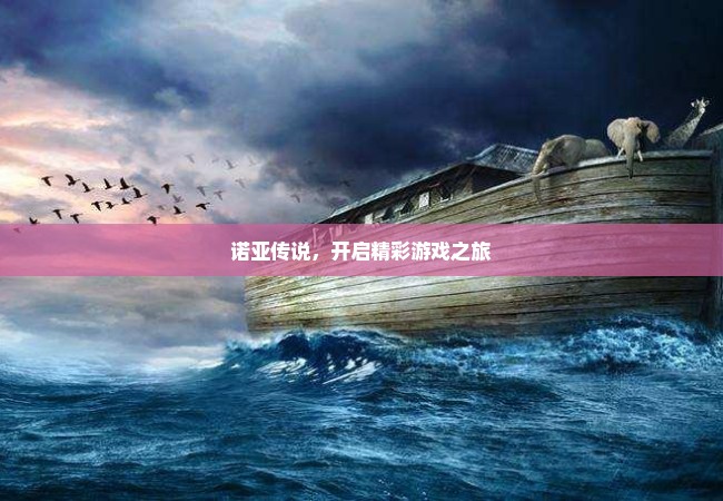 诺亚传说，开启精彩游戏之旅
