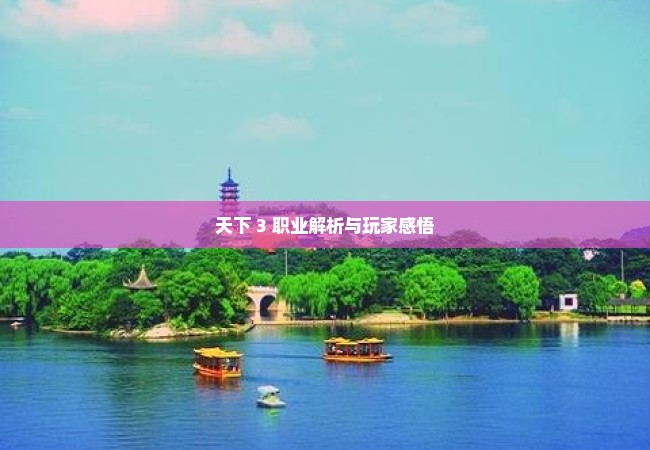 天下 3 职业解析与玩家感悟