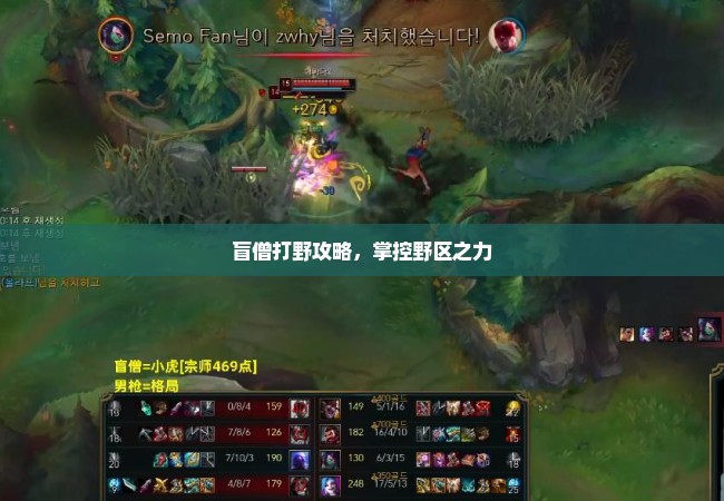 盲僧打野攻略，掌控野区之力
